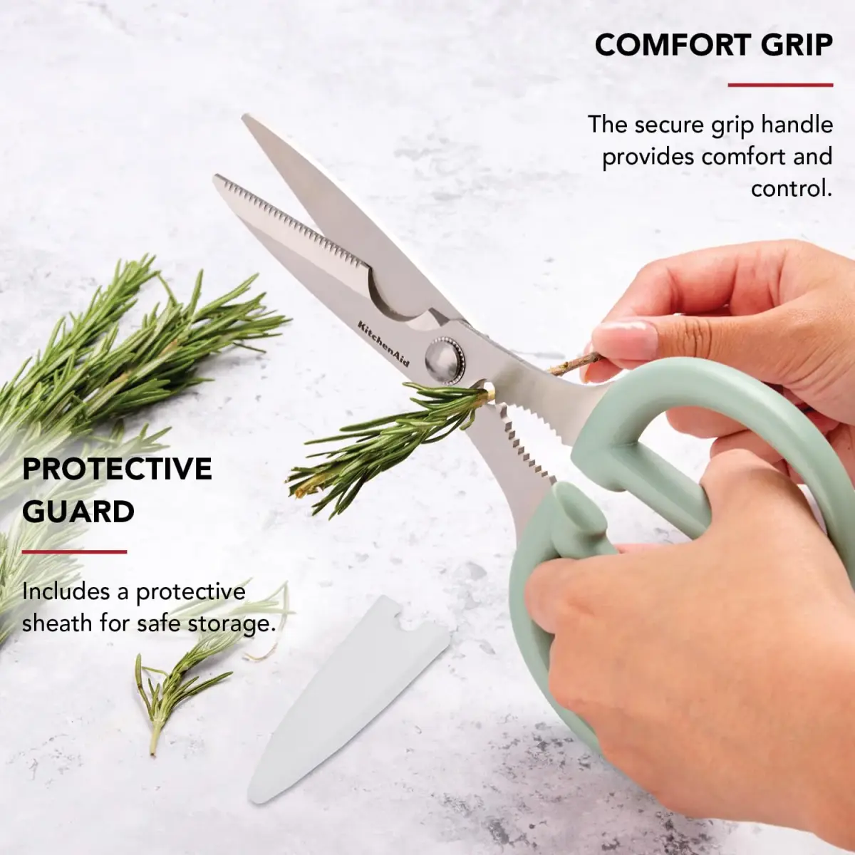 KitchenAid 2-Piece Multipurpose Shear Set with Nutcracker & Bottle Opener | Stainless Steel Blades - view 5