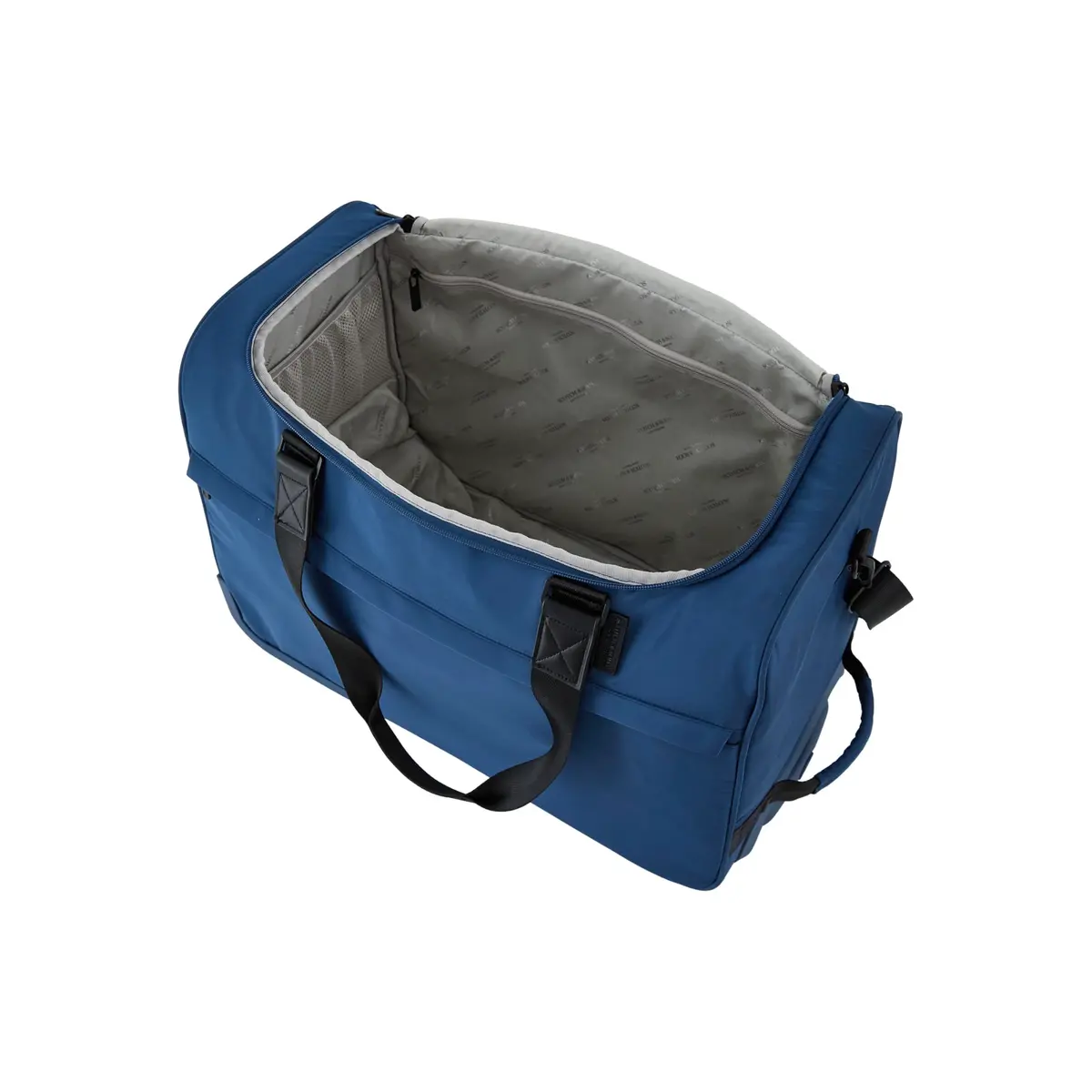 Scotch & Soda Amsterdam Travel Duffel Bag, Ocean Blue, 21-Inch Rolling | European Style & Organized Packing - view 2