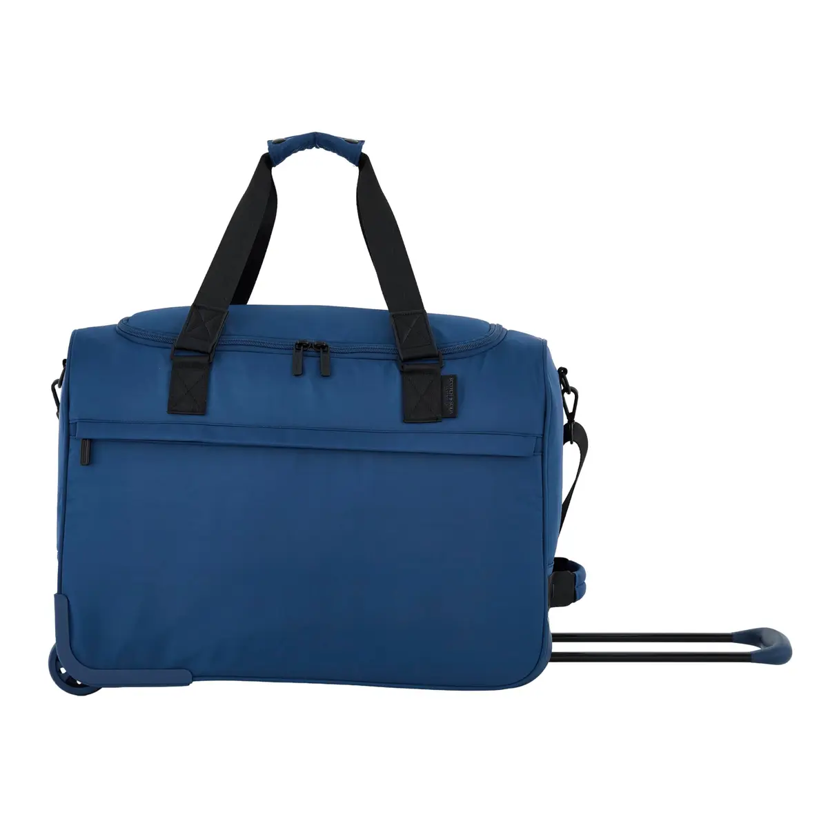 Scotch & Soda Amsterdam Travel Duffel Bag, Ocean Blue, 21-Inch Rolling | European Style & Organized Packing - view 3