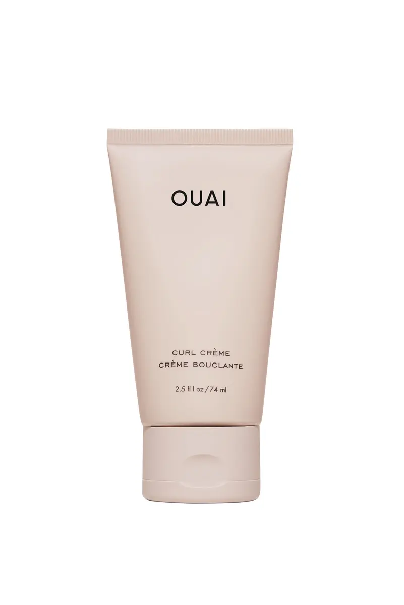 OUAI Curl Defining Cream - Travel Size Hydrating Curl Cream (2.5 Oz) | Defines & Hydrates Curly Hair - main product image