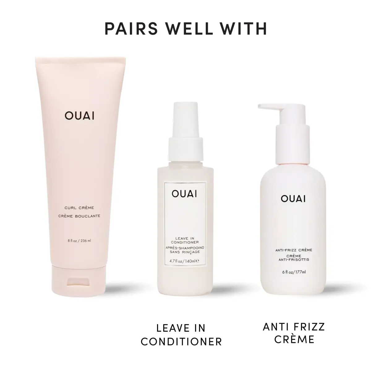 OUAI Curl Defining Cream - Travel Size Hydrating Curl Cream (2.5 Oz) | Defines & Hydrates Curly Hair - view 8