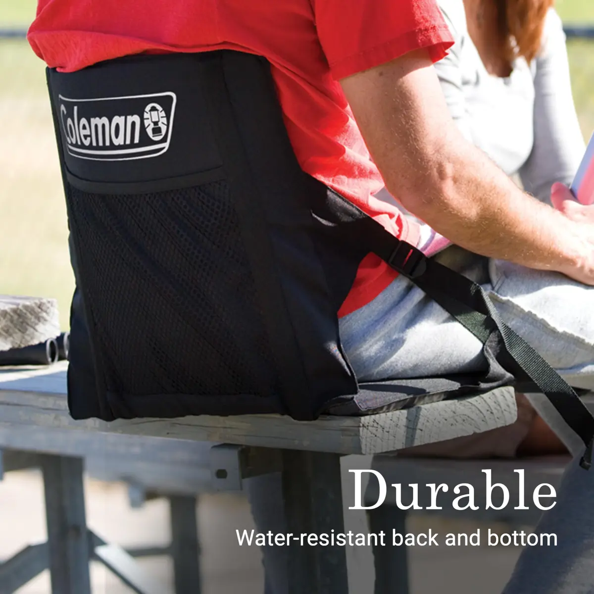 Coleman Stadium Seat 2-Pack with Built-in Storage and Padded Seat, Easy to Carry | 15.5-inch Seat Width - view 4