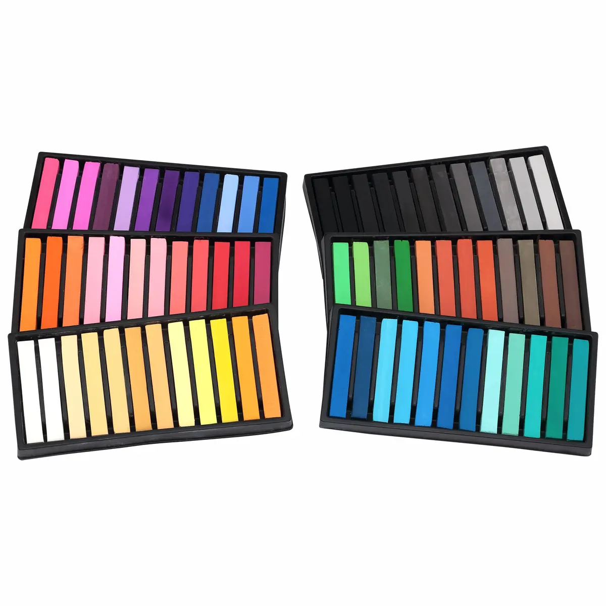 Soho Urban Artist Soft Pastel Sketch Squares - 72 Assorted Colors | Vibrant, Comfortable & Versatile for Artists - view 2