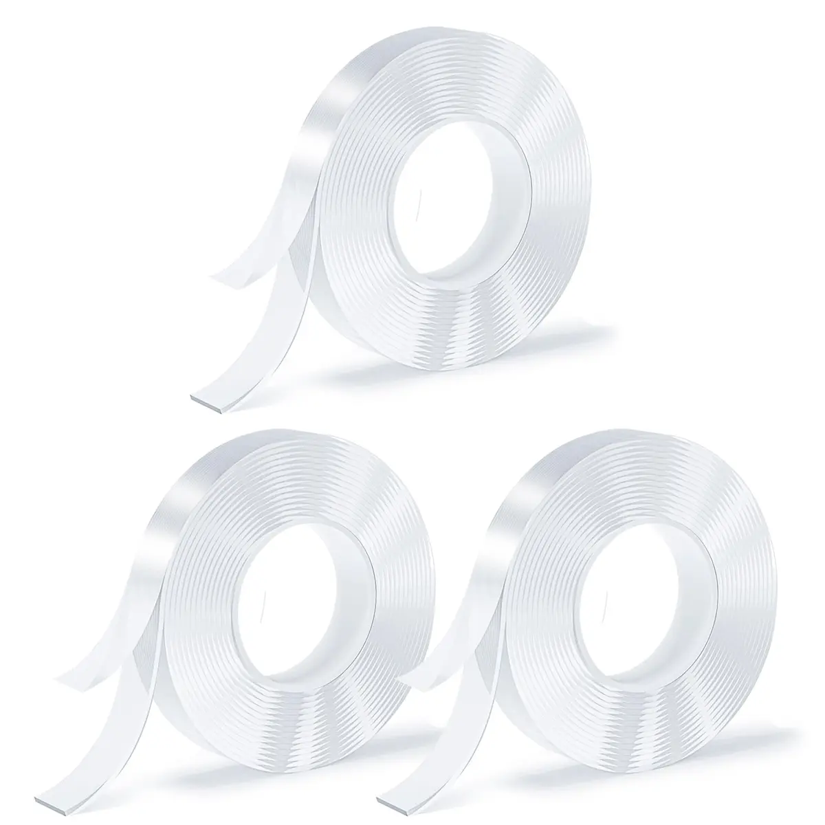SUTOUG Double Sided Nano Tape 3 Rolls | Traceless, Washable & Reusable Adhesive for Carpets & Walls - main product image