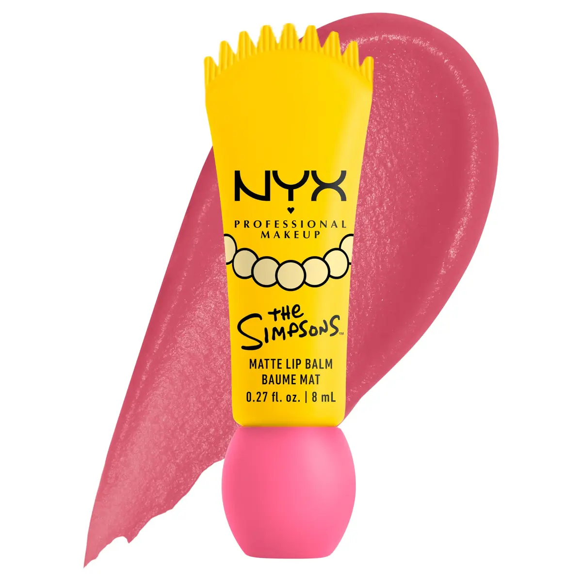 NYX PROFESSIONAL MAKEUP Simpson Smushy Matte Lip Balm 0.27 Fl Oz | Buildable, Hydrating, Blurring Lip Makeup - main product image