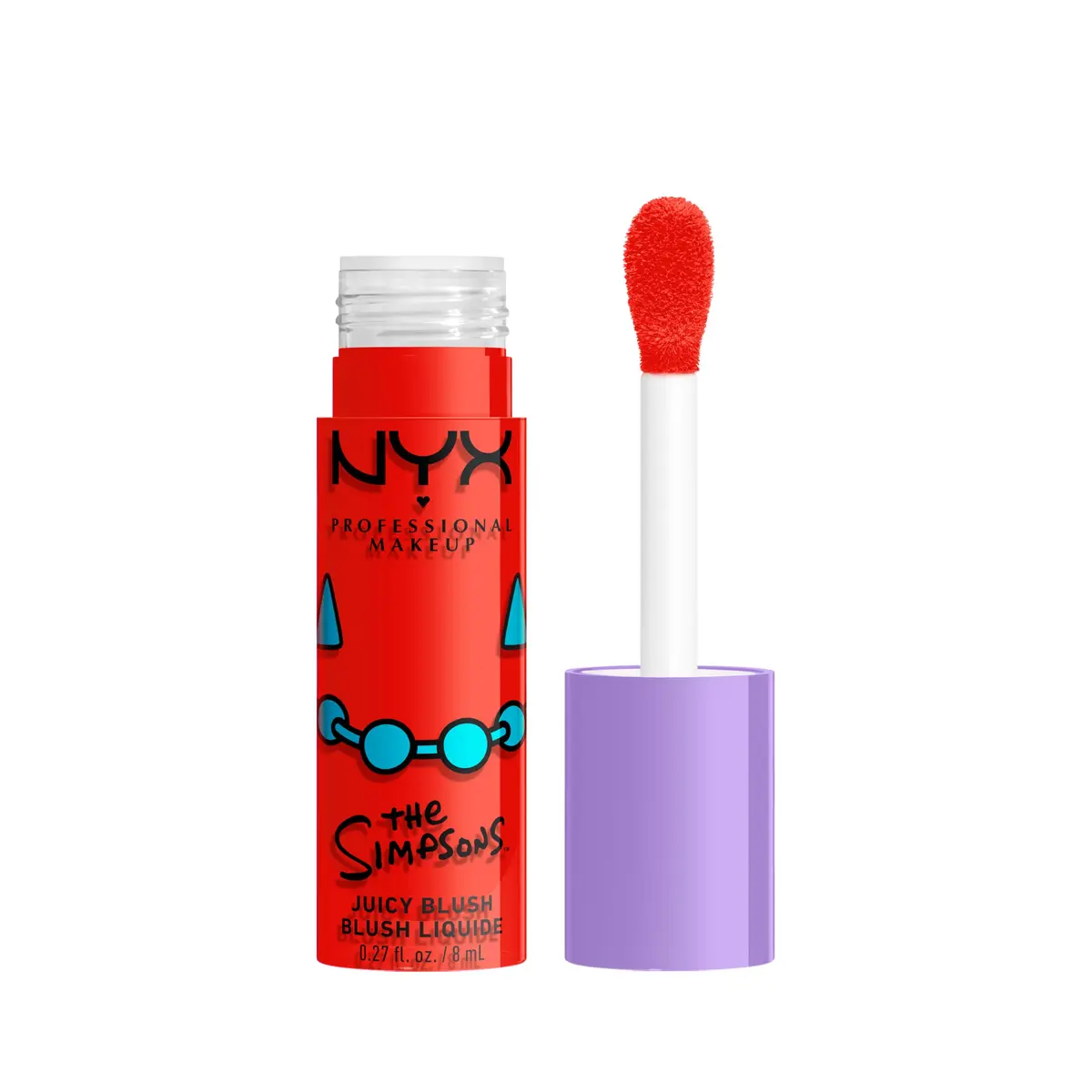NYX PROFESSIONAL MAKEUP Juicy Liquid Blush 0.27 Fl Oz | Vibrant, Buildable, 12H Hydration for a Radiant Look - main product image