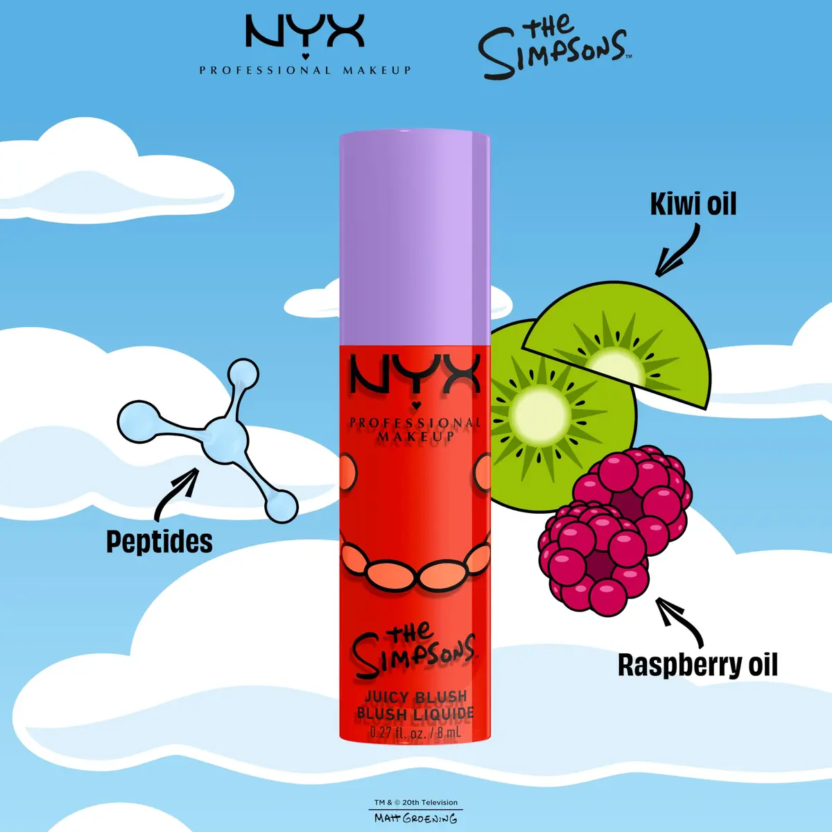NYX PROFESSIONAL MAKEUP Juicy Liquid Blush 0.27 Fl Oz | Vibrant, Buildable, 12H Hydration for a Radiant Look - view 4