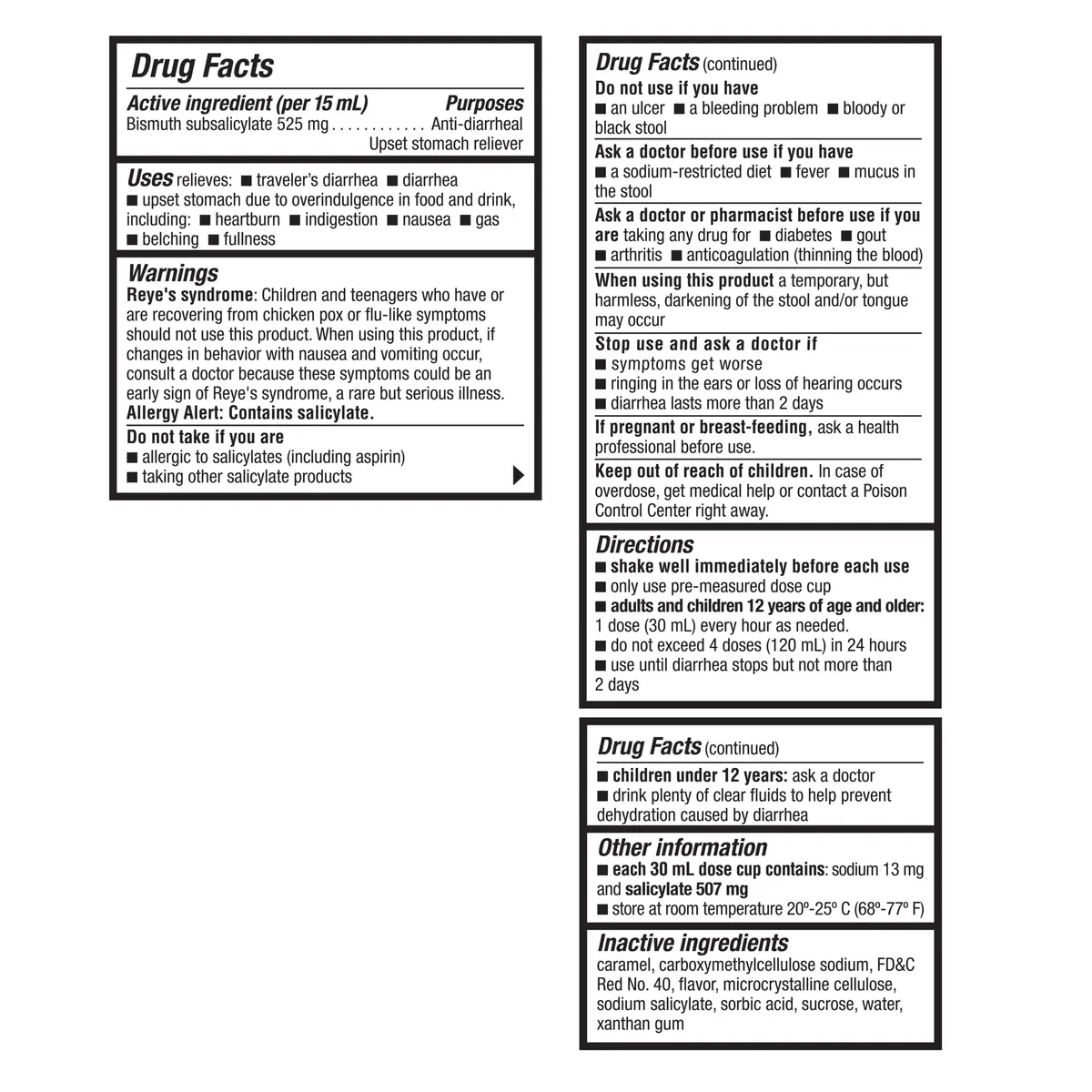 Kaopectate Extra Strength Diarrhea 11oz | Fast-Acting Upset Stomach Relief with Bismuth Subsalicylate - view 3