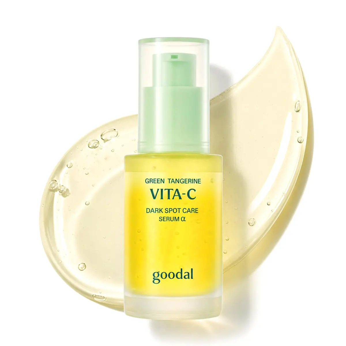 GOODAL Vitamin C Dark Spot Brightening Serum | 5% Niacinamide & Green Tangerine | Gentle Daily Facial Serum for Radiant Skin | Korean Skincare | 1.01 fl oz (30ml) - main product image