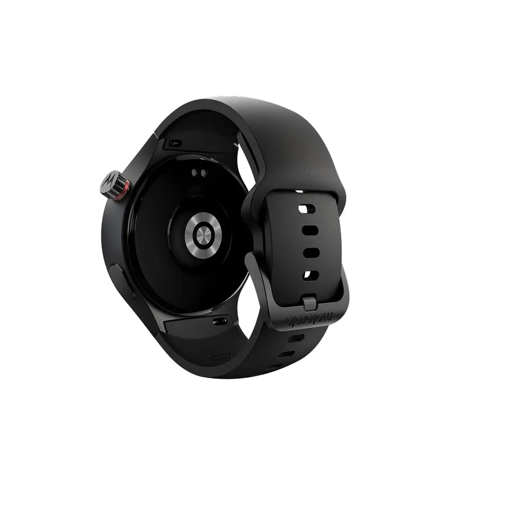 Motorola Moto Watch 47mm Stainless Steel | Sporty Wellness Tracker with Dual GPS - view 2
