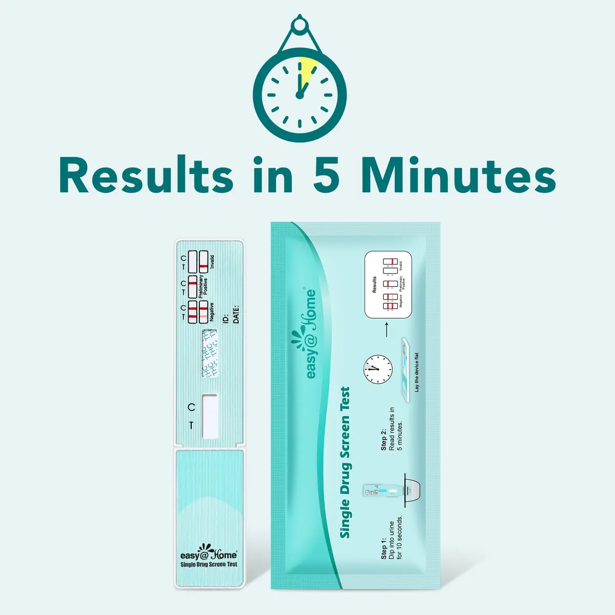 Easy@Home THC Drug Test Kit for Urine - 20 Pack | Detects 50 ng/mL Cutoff - view 7