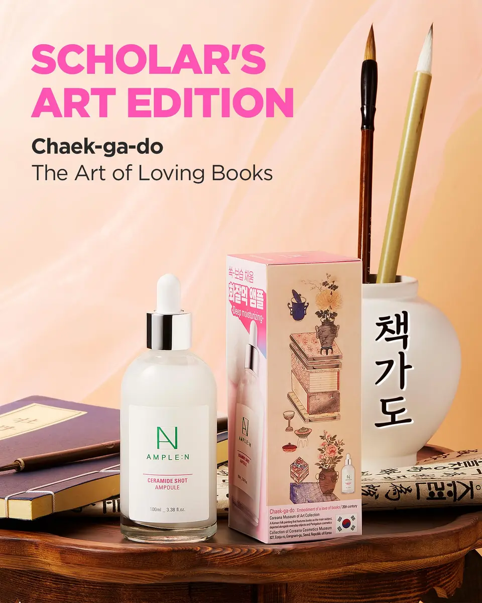AMPLE:N Ceramide Shot Ampoule Chaekgado Edition 100ml (3.38 fl oz) | Korean Skincare Serum for Hydration & Barrier Support - view 8