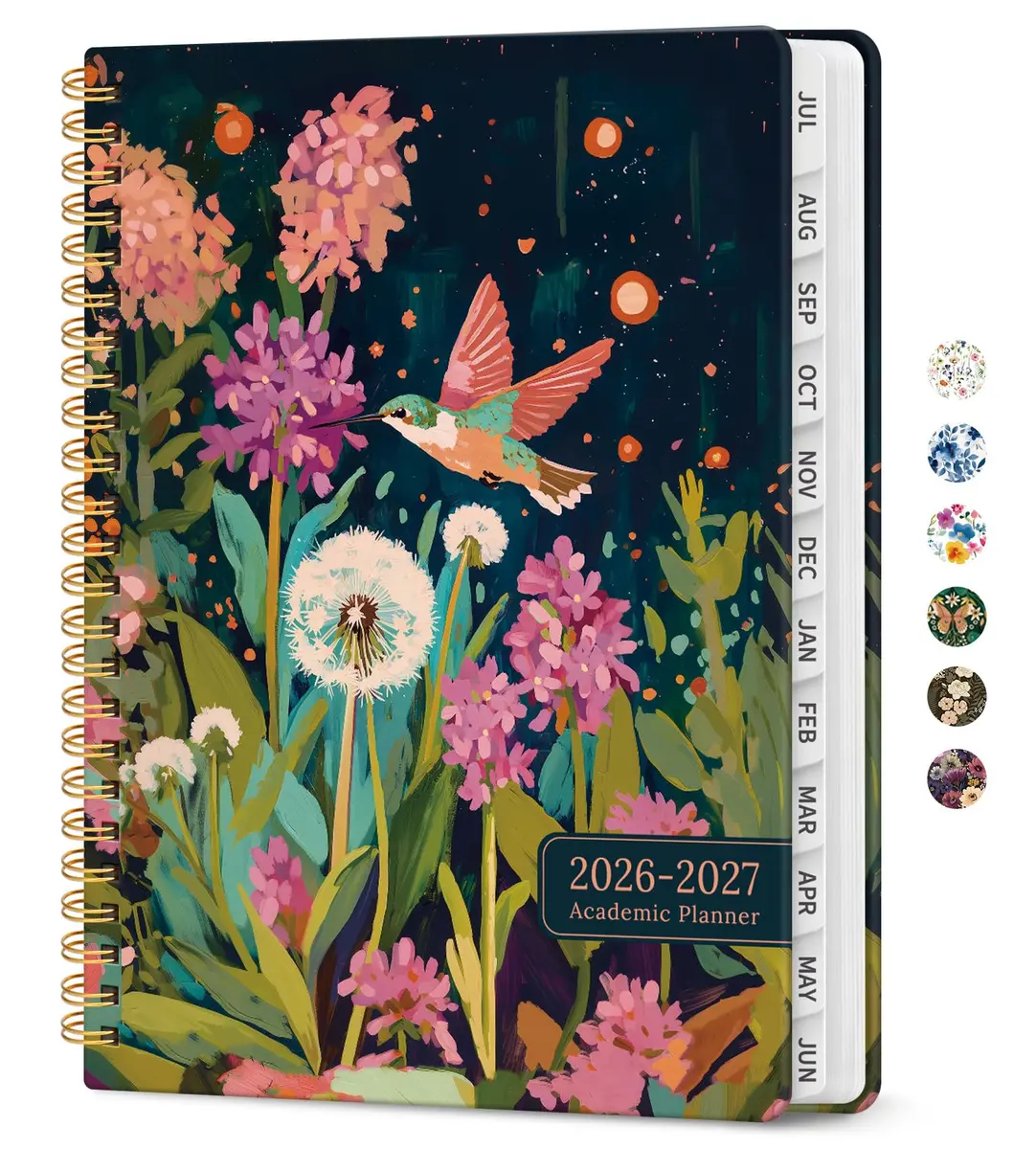 Taja Planner 2026-2027 Academic Planner 146 Pages (A5 Size) | Monthly & Weekly Calendar Organizer with Tabs - main product image
