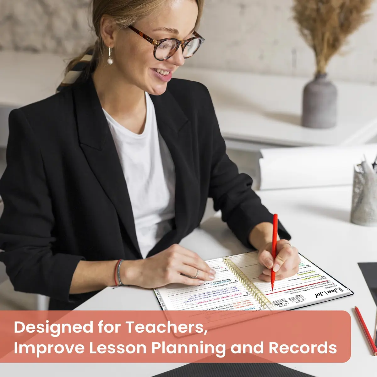 Taja Planner 2026-2027 Academic Planner 146 Pages (A5 Size) | Monthly & Weekly Calendar Organizer with Tabs - view 7