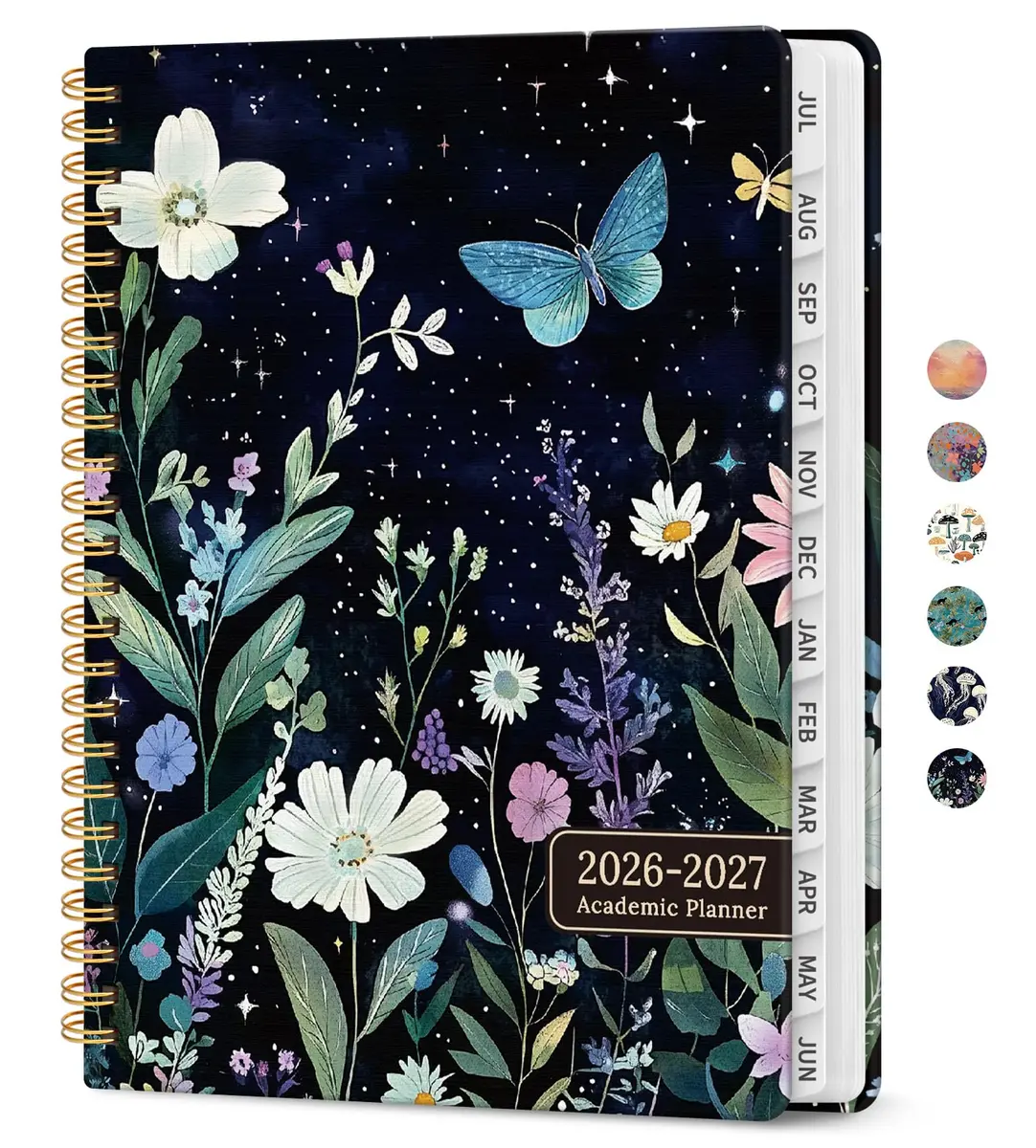 Taja Planner 2026-2027, Jul 2026-Jun 2027 Monthly & Weekly Calendar Planner 28.7 cm (11 inches) | Academic Planning with Tabs & Motivational Quotes - main product image