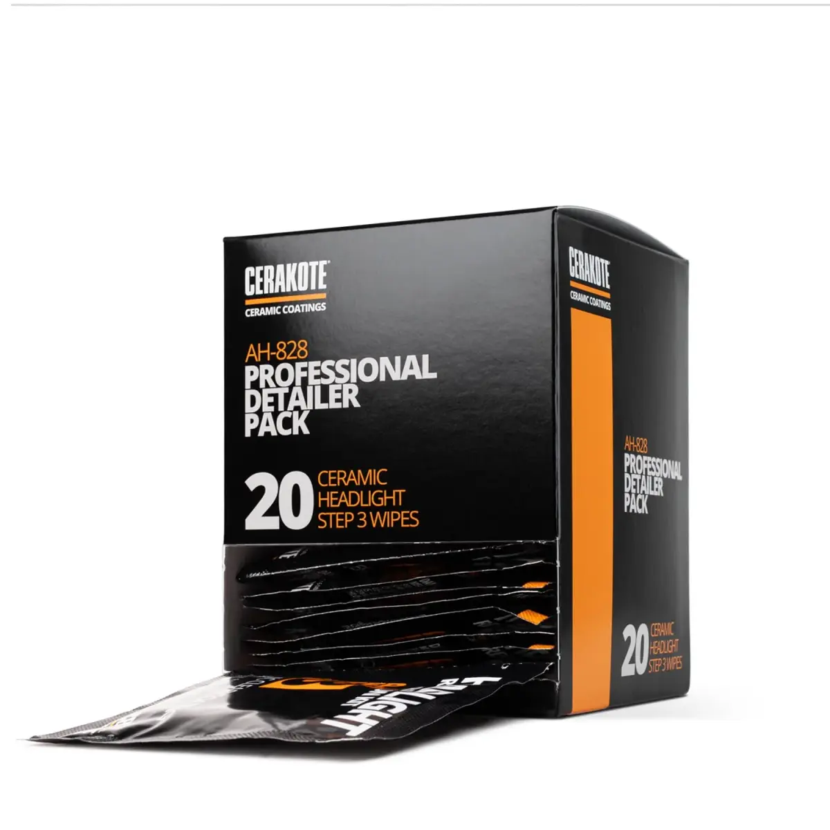 CERAKOTE Ceramic Headlight Restoration Detailer Pack Step 3 40 Wipes | Restores Clarity for Up to 10 Vehicles - view 2