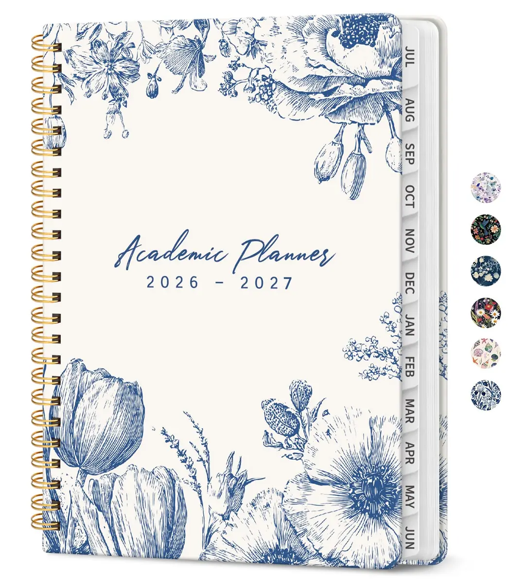 Taja Academic Planner 2026-2027, Monthly & Weekly Jul 2026-Jun 2027 Planner, 16cm (6.3") x 21.7cm (8.5") | Organized Planning for Students & Professionals - main product image