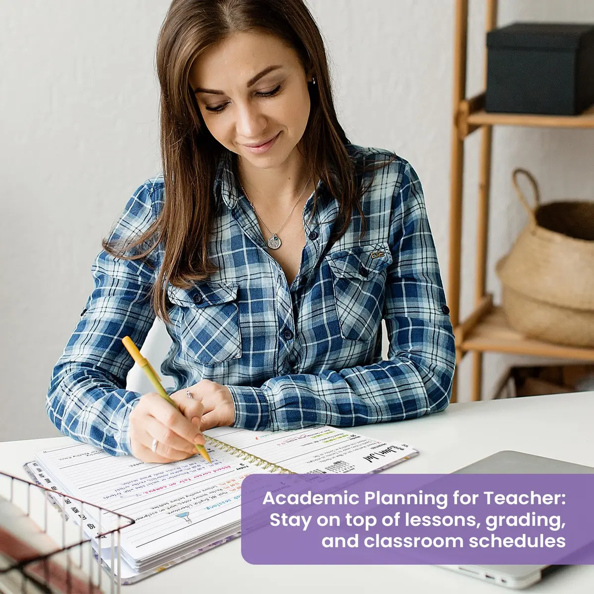 Taja 2026-2027 Academic Planner Monthly Weekly 8.5" x 11" | Organized Planning for Students & Professionals - view 7