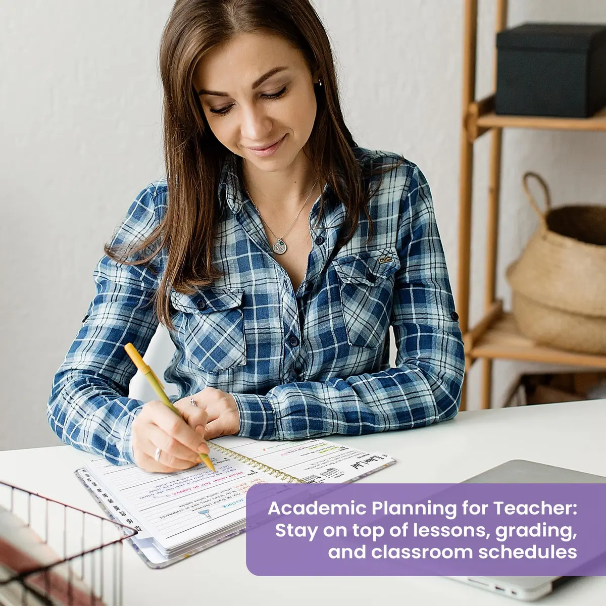 Taja Academic Planner 2026-2027, Monthly & Weekly, 6.3"x8.5" (A5) | Smooth Ink Flow, Acid-Free Paper - view 7