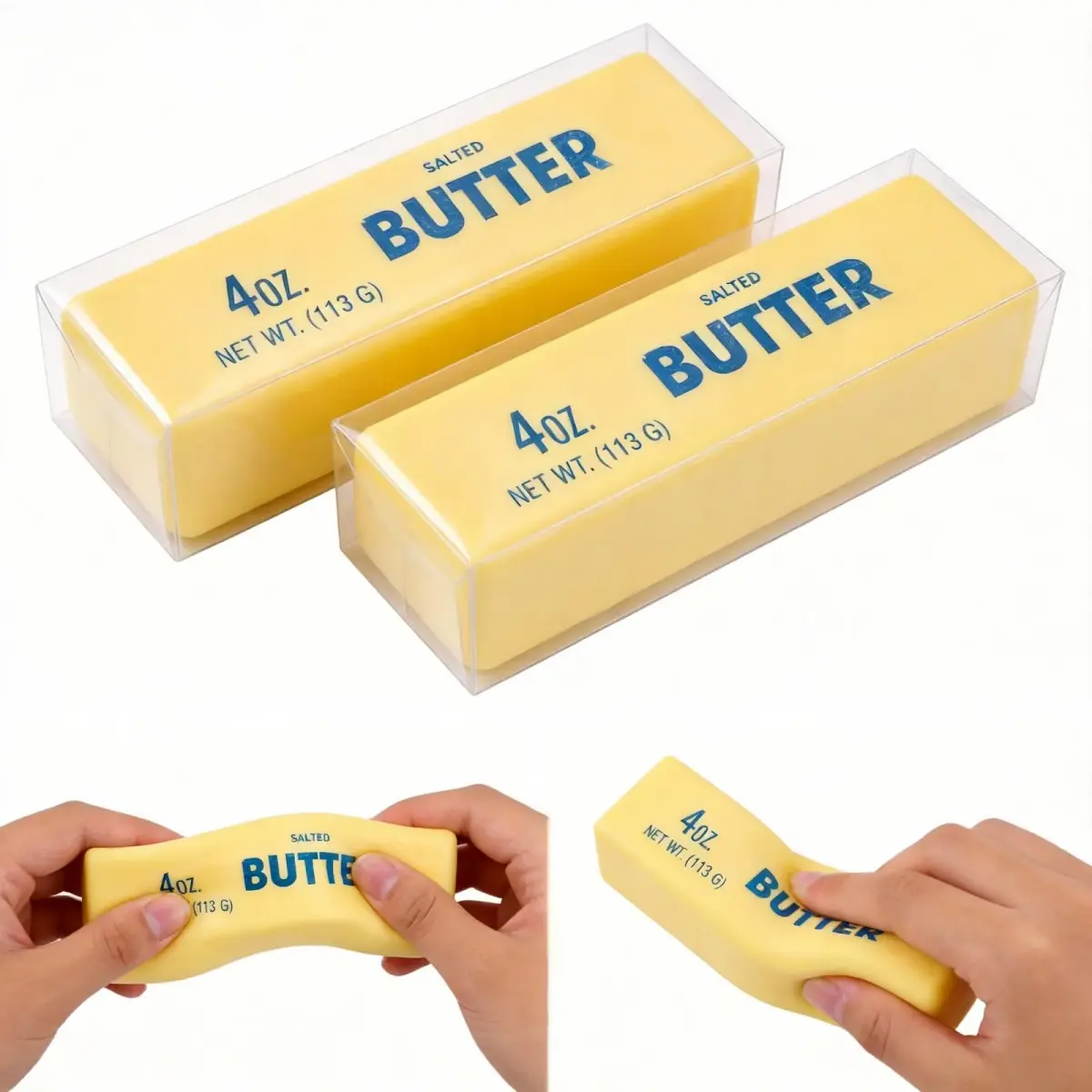 Midou Slow Rising Dumpling Squishy Butter Toy | Soft PU Fidget Toy for Anxiety Relief (5.5 inches) - main product image