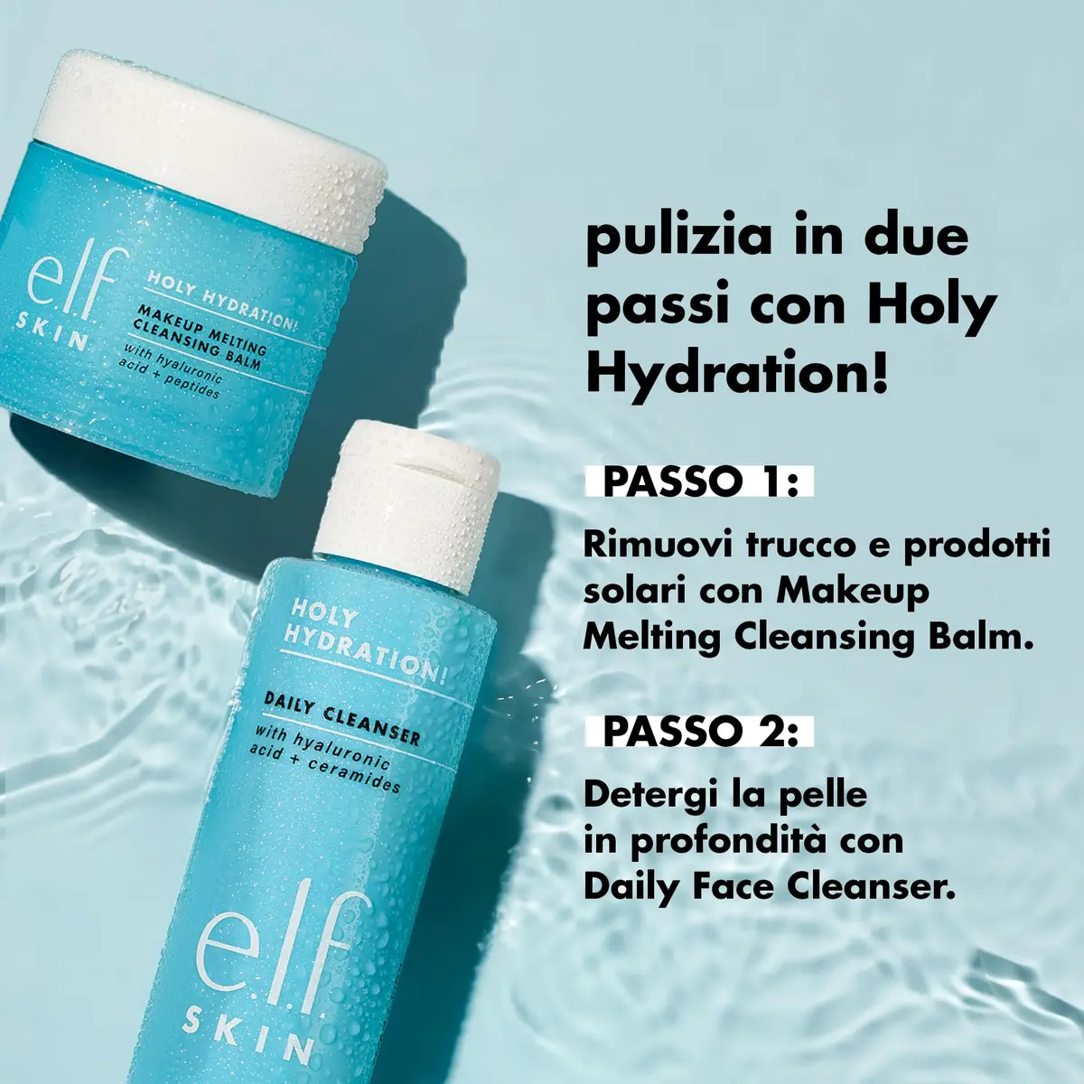 e.l.f. SKIN Holy Hydration! Makeup Melting Cleansing Balm JUMBO (2-Pack, 7 Oz Total) | Melts Makeup, Hydrates Skin - view 3
