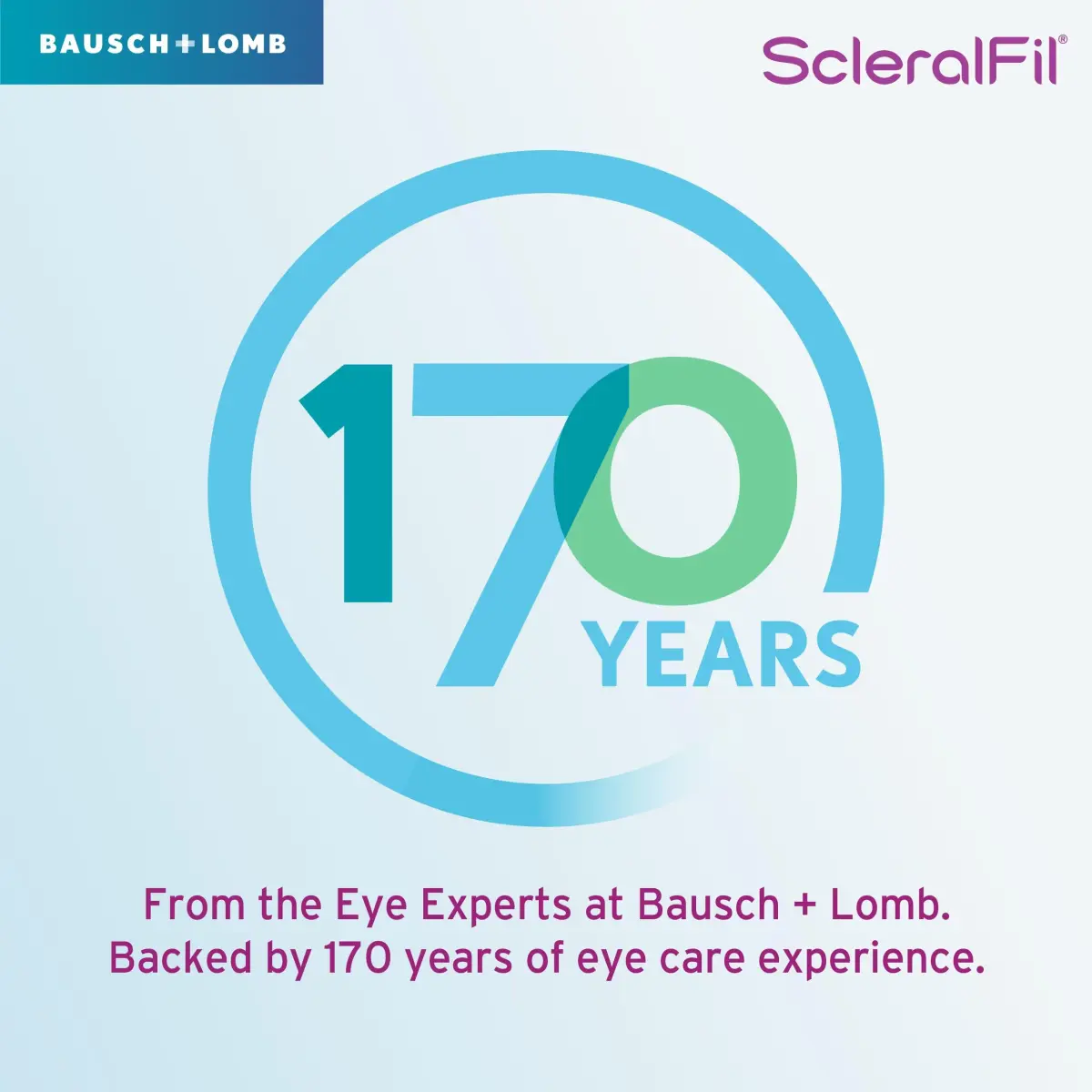 Bausch + Lomb ScleralFil Preservative-Free Saline Solution 60 x 10ml Vials | Buffered Isotonic for Scleral Lenses - view 5
