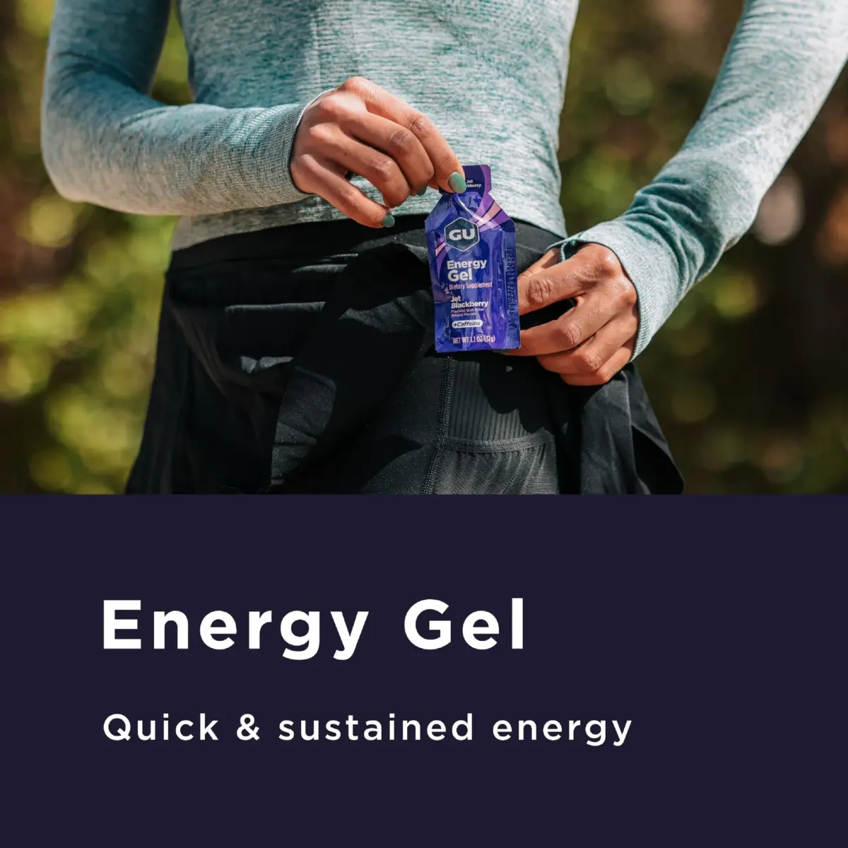 GU Energy Chocolate Outrage Energy Gel 24 Count (Pack of 2) | 100 Calories Per Packet - view 2