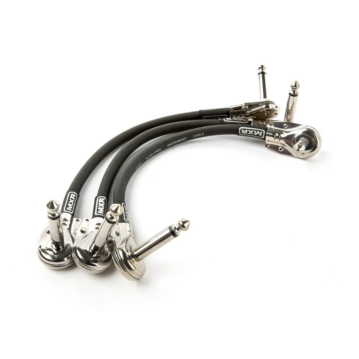 MXR Patch Cable 6 in|15 cm | Clear, Noise-Resistant, Flexible, 3-Pack - view 4