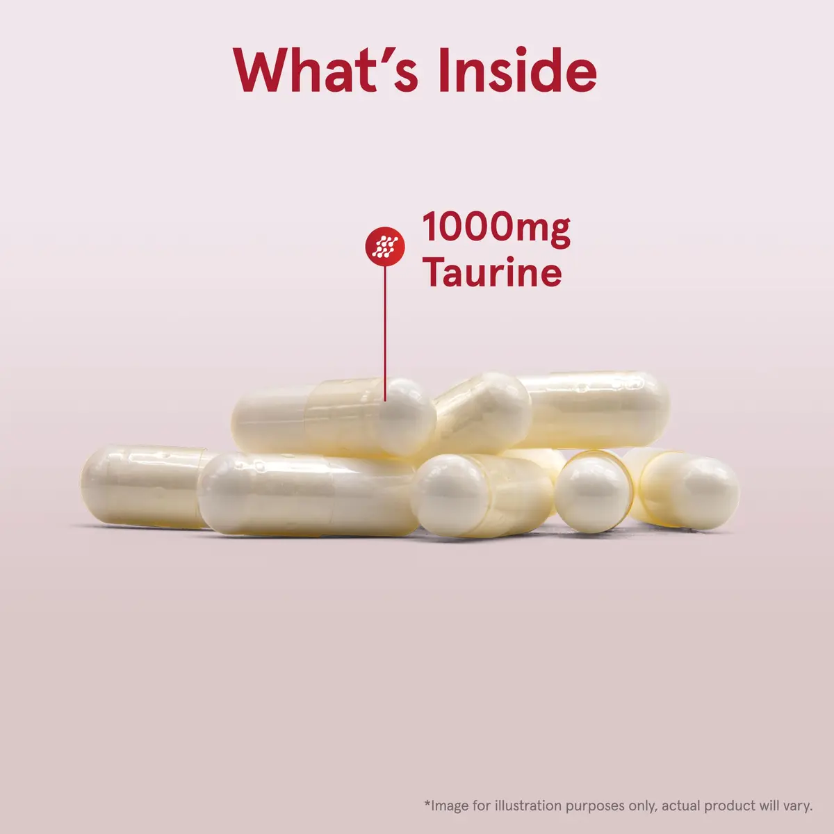 Jarrow Formulas Taurine 1000 mg Capsules | 200 Count (Pack of 2) | Amino Acid Supplement for Brain Health Support - view 3