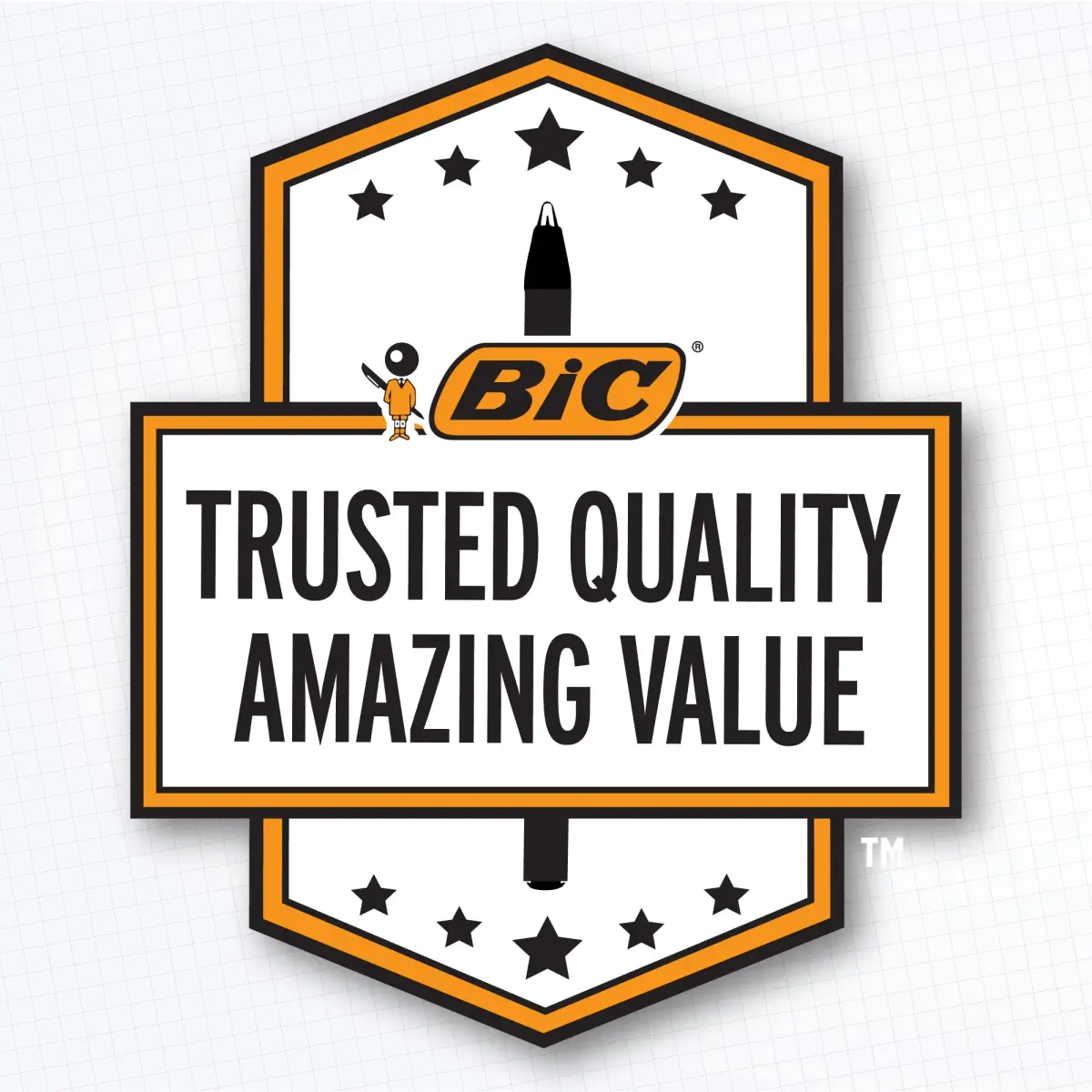 BIC Cristal Xtra Bold Ballpoint Pens, 1.6mm Bold Point, Assorted Colors, 48 Pens Total | Vivid & Dramatic Lines - view 6