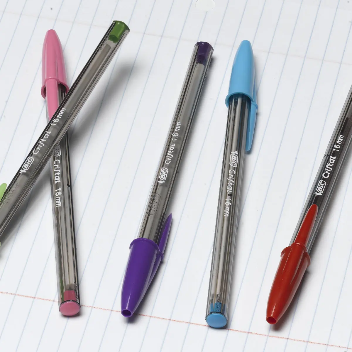 BIC Cristal Xtra Bold Ballpoint Pens, 1.6mm Bold Point, Assorted Colors, 48 Pens Total | Vivid & Dramatic Lines - view 3