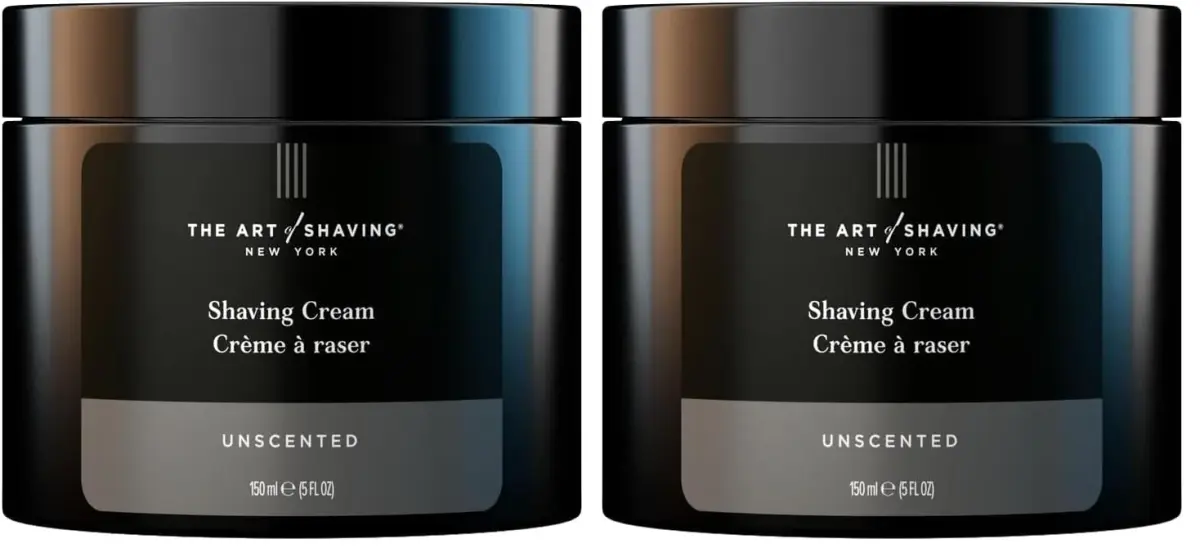 The Art of Shaving Unscented Shaving Cream for Men 296ml (10 Fl Oz) | Hypoallergenic & Clinically Tested for Sensitive Skin - main product image