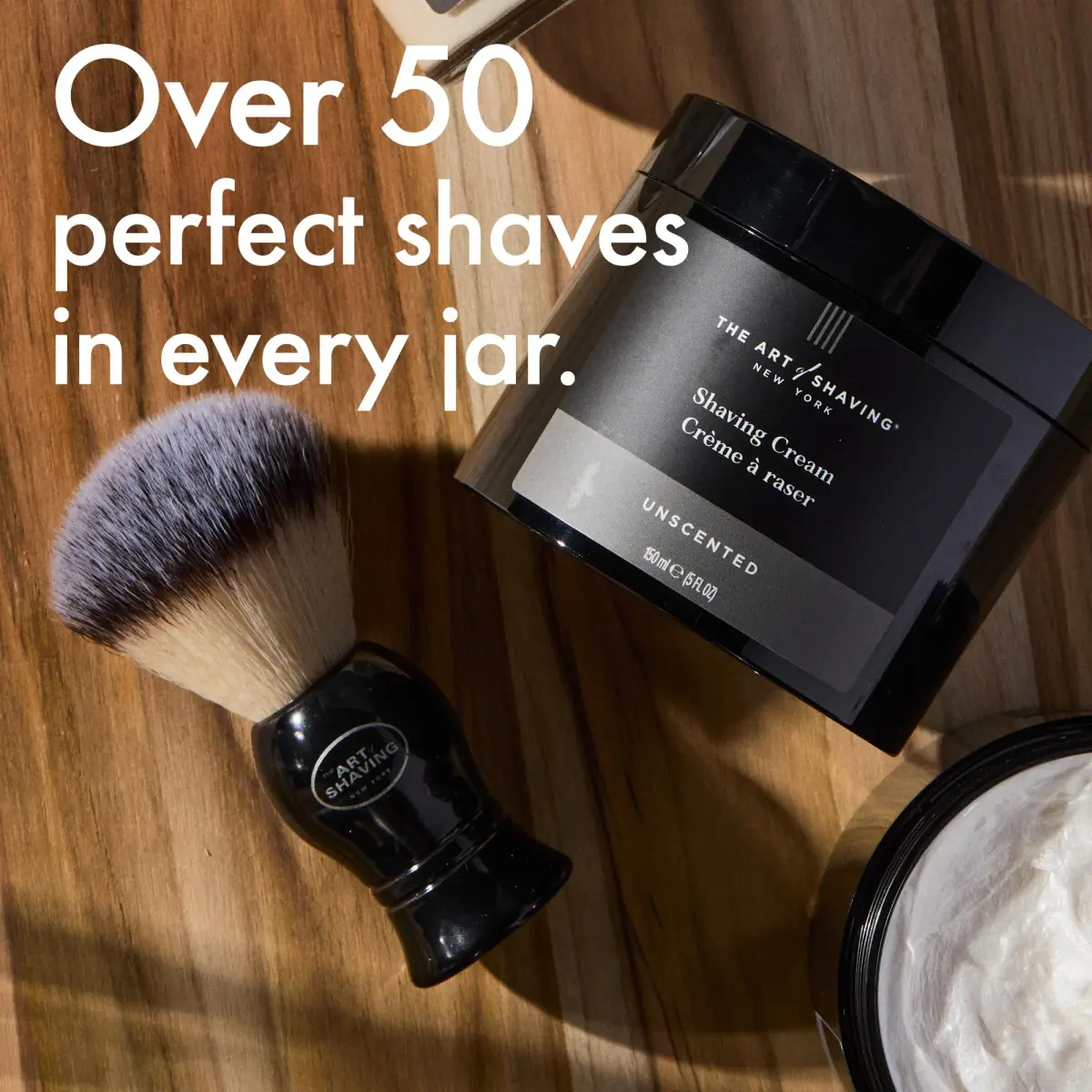 The Art of Shaving Unscented Shaving Cream for Men 296ml (10 Fl Oz) | Hypoallergenic & Clinically Tested for Sensitive Skin - view 4