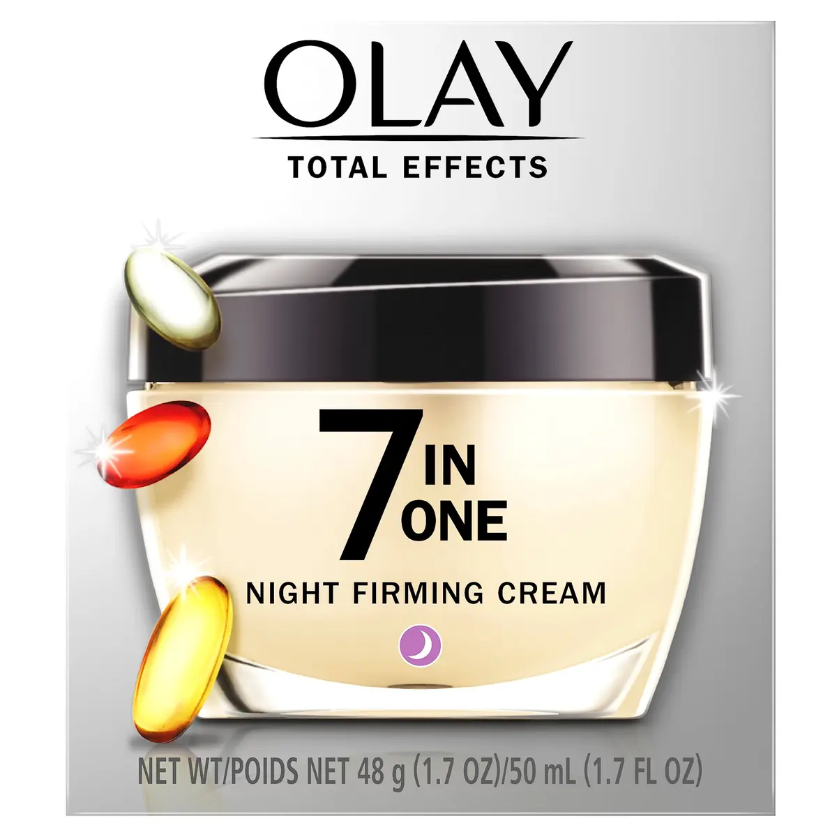 Olay Total Effects Night Firming Cream Face Moisturizer 3.4 fl oz (100ml) | Brightens and Smooths - view 7