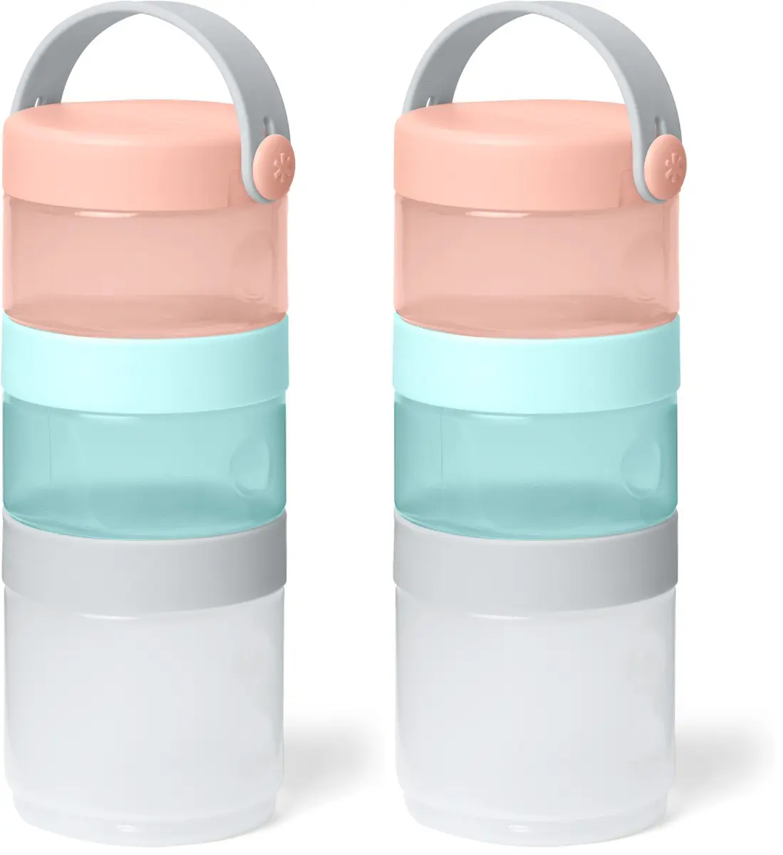 Skip Hop Baby Formula Container, Formula-to-Food (Pack of 2) | Stackable & Leak-Proof for Purees & Snacks - main product image
