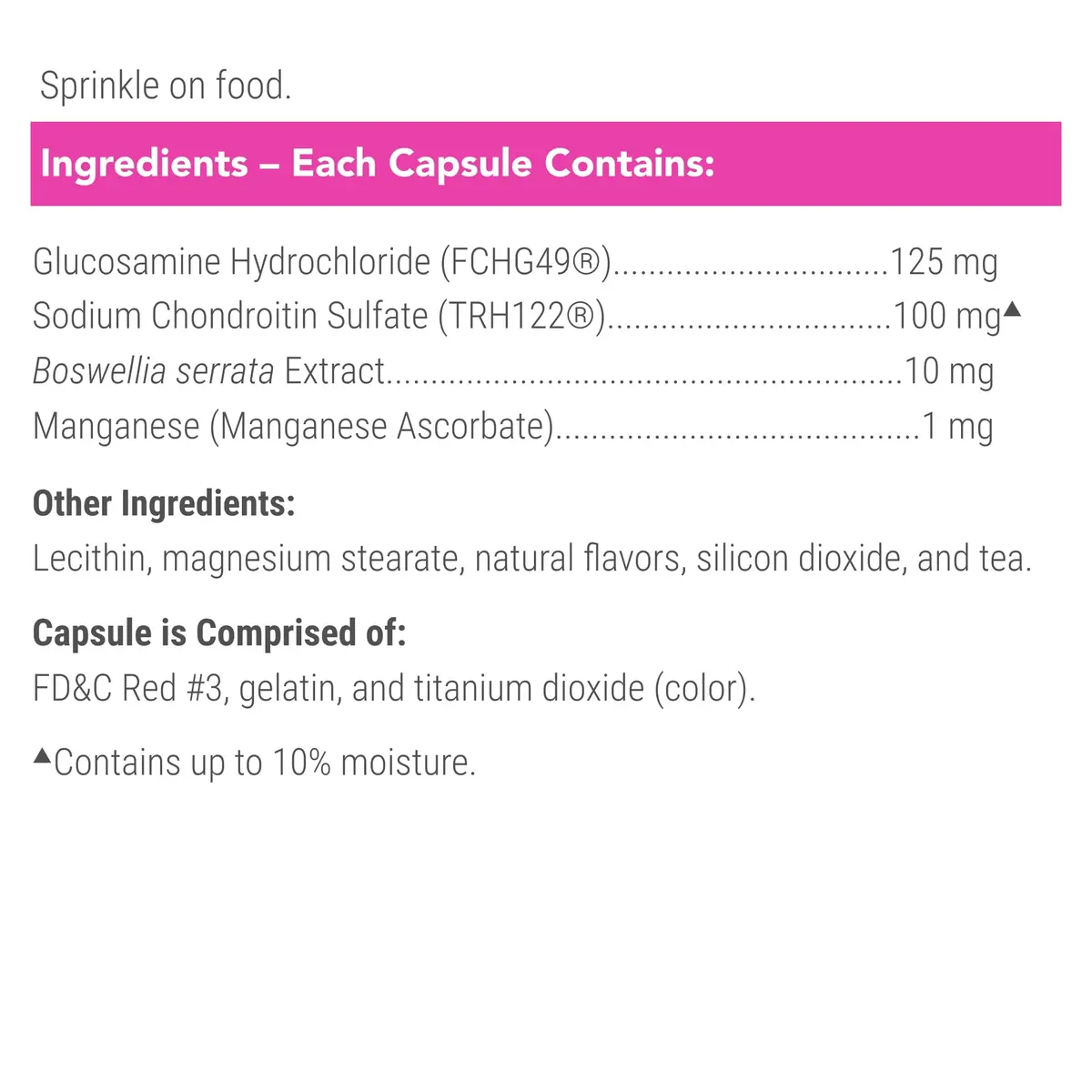 Nutramax Cosequin for Cats Joint Support Capsules 60 Count | Supports Healthy Joints with Glucosamine & Boswellia - view 4