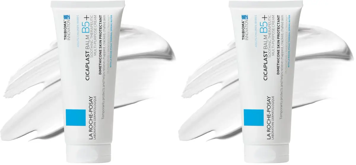 La Roche-Posay Cicaplast Balm B5+ 100ml (3.38 Fl Oz) Pack of 2 | Soothes Dry, Irritated Skin - main product image