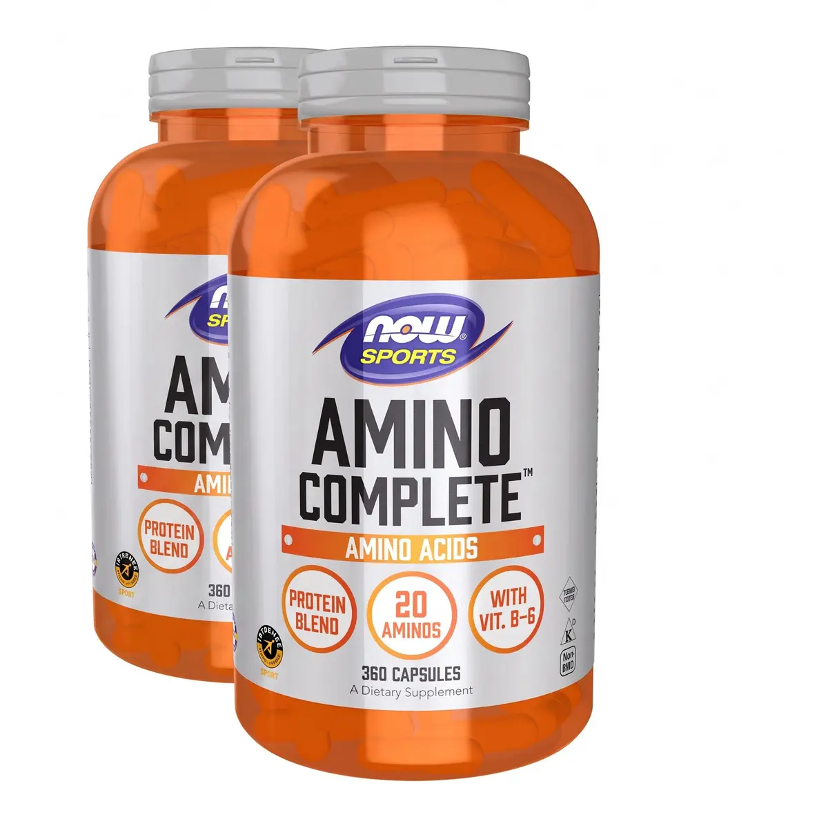 NOW Foods Amino Complete 720 Veg Capsules | Supports Muscle & Recovery in India - main product image