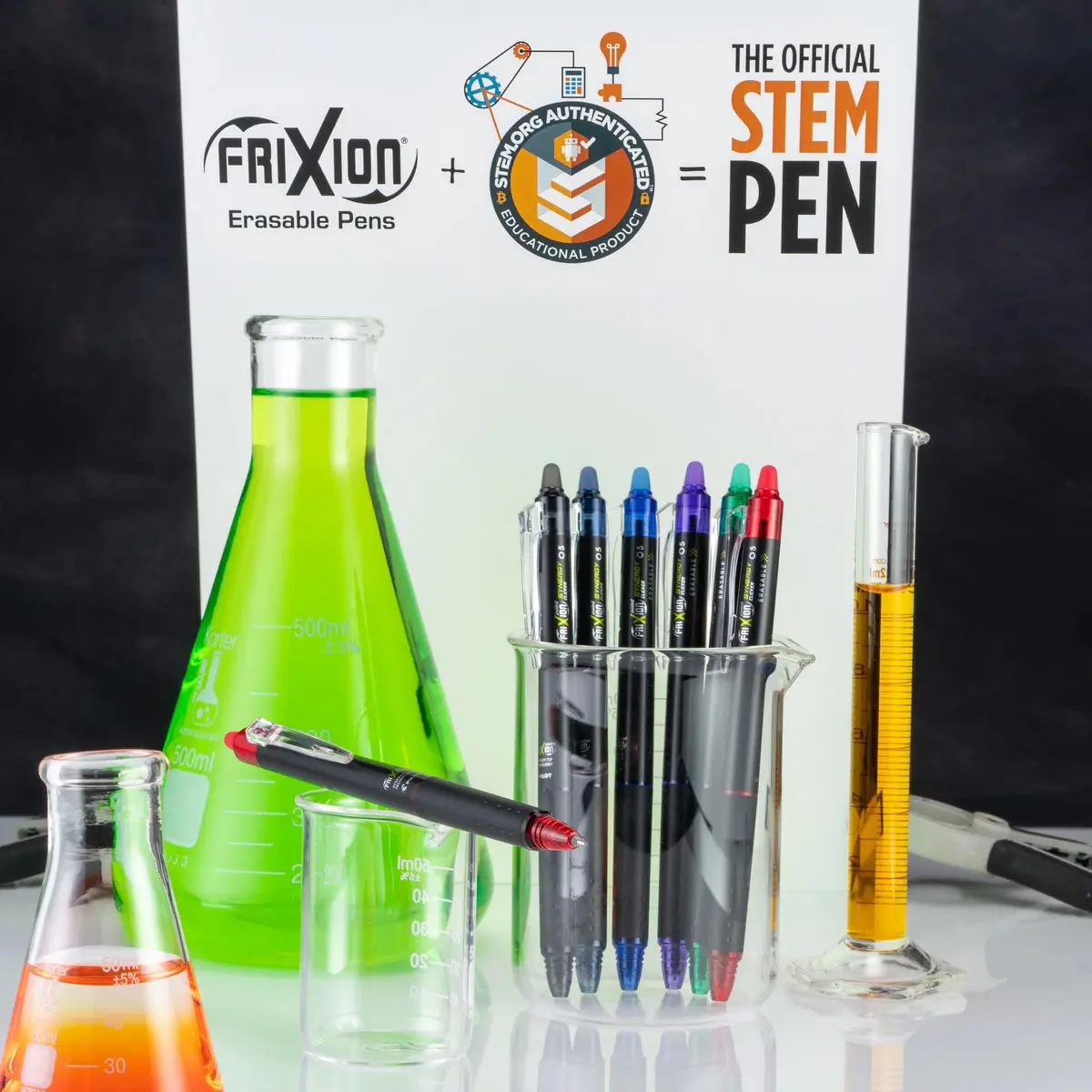 PILOT FriXion Synergy Clicker Erasable Gel Ink Pens, Extra Fine Point, 0.5mm, Assorted Ink Colors, 20 Count (Pack of 2) - view 8
