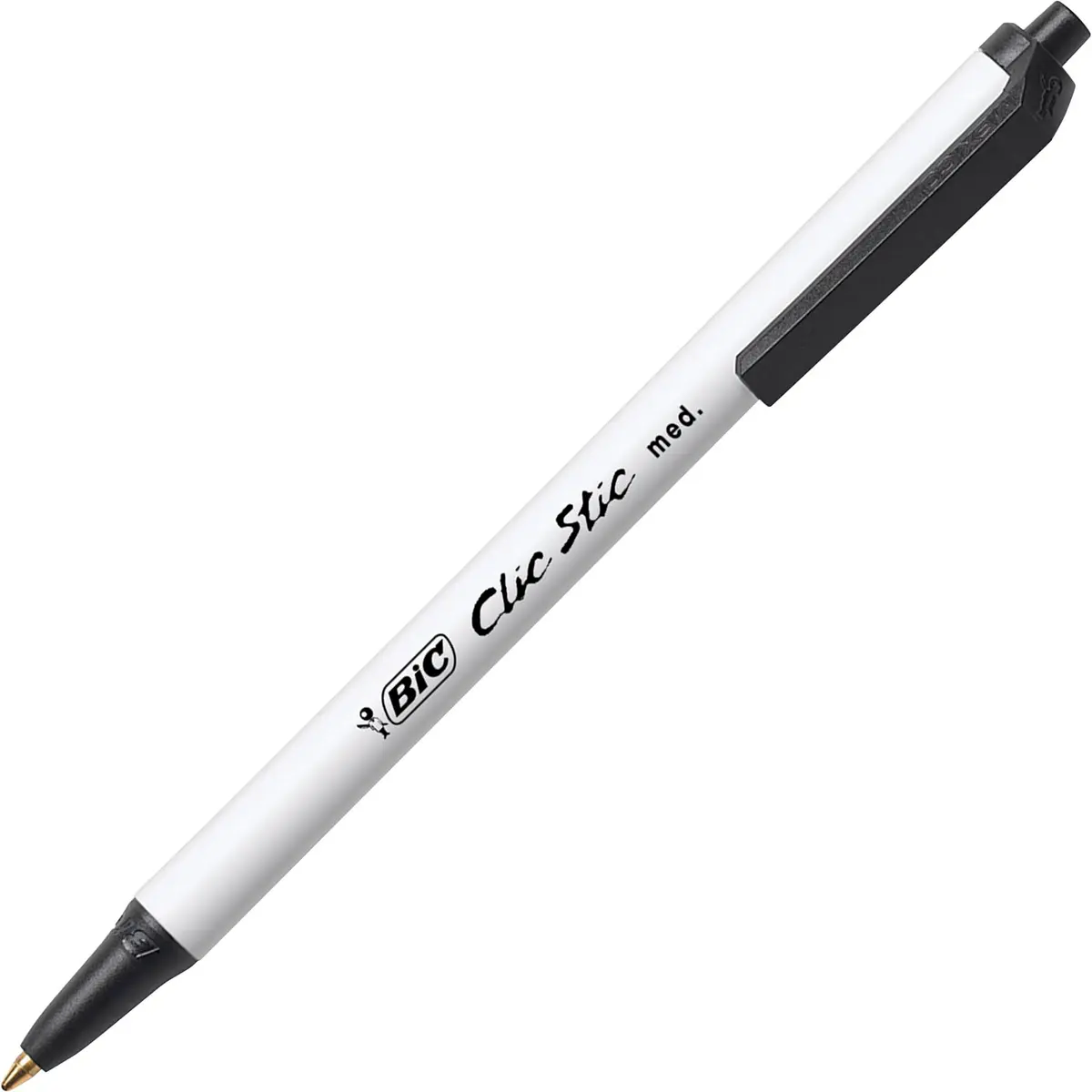 BIC Clic Stic Retractable Ballpoint Pens, Medium Point (1.0mm), 48 Count | Smooth Ink Flow - view 2