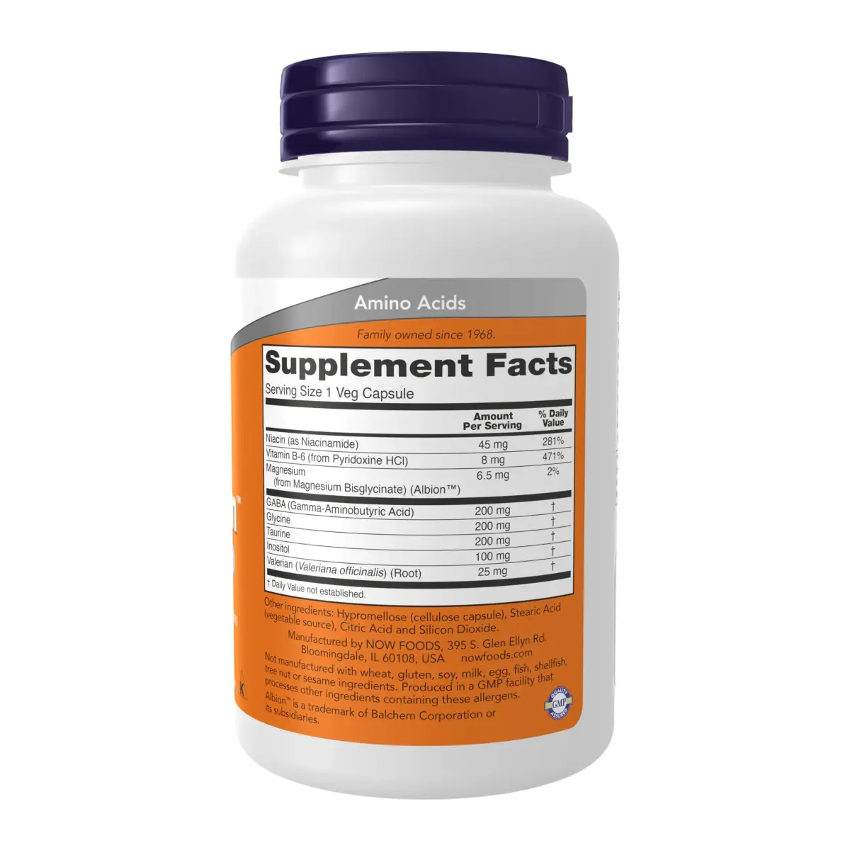 NOW Foods True Calm 90 Veg Capsules (Pack of 2) | Supports Calming Neurotransmitters - view 2