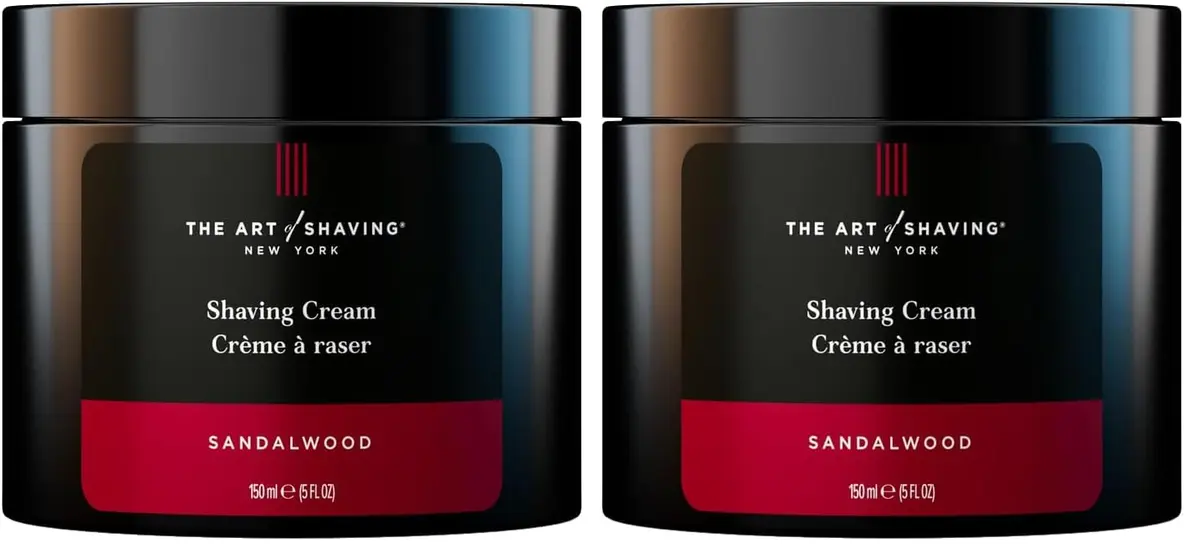 The Art of Shaving Sandalwood Shaving Cream for Men – 296ml (10 Fl Oz) | Protects Against Irritation and Razor Burn - main product image