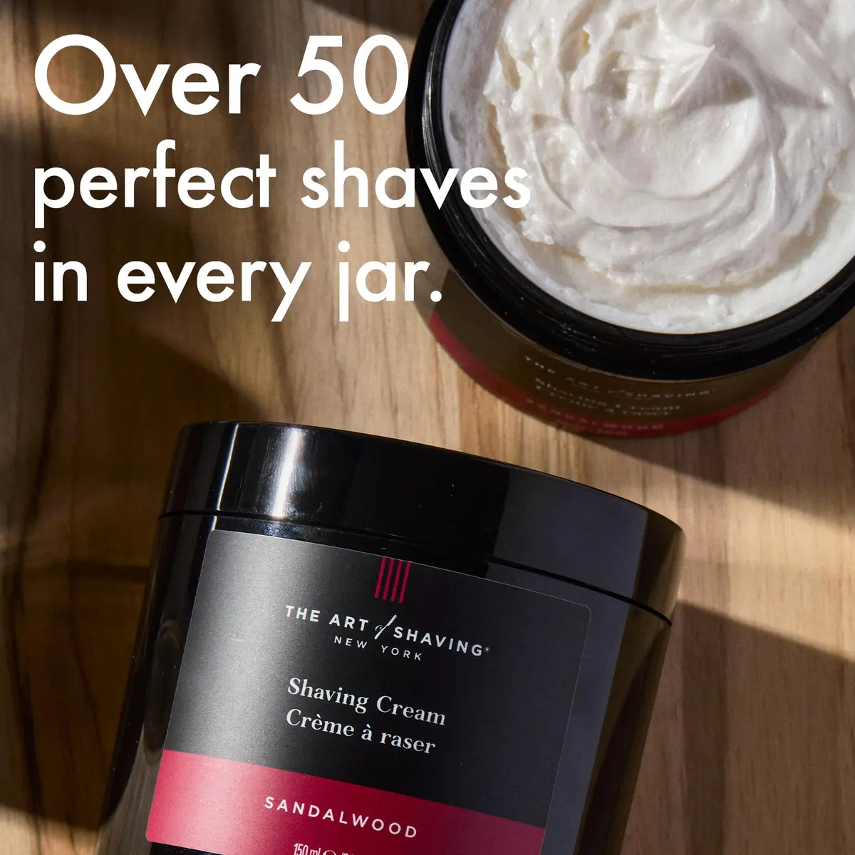 The Art of Shaving Sandalwood Shaving Cream for Men – 296ml (10 Fl Oz) | Protects Against Irritation and Razor Burn - view 4