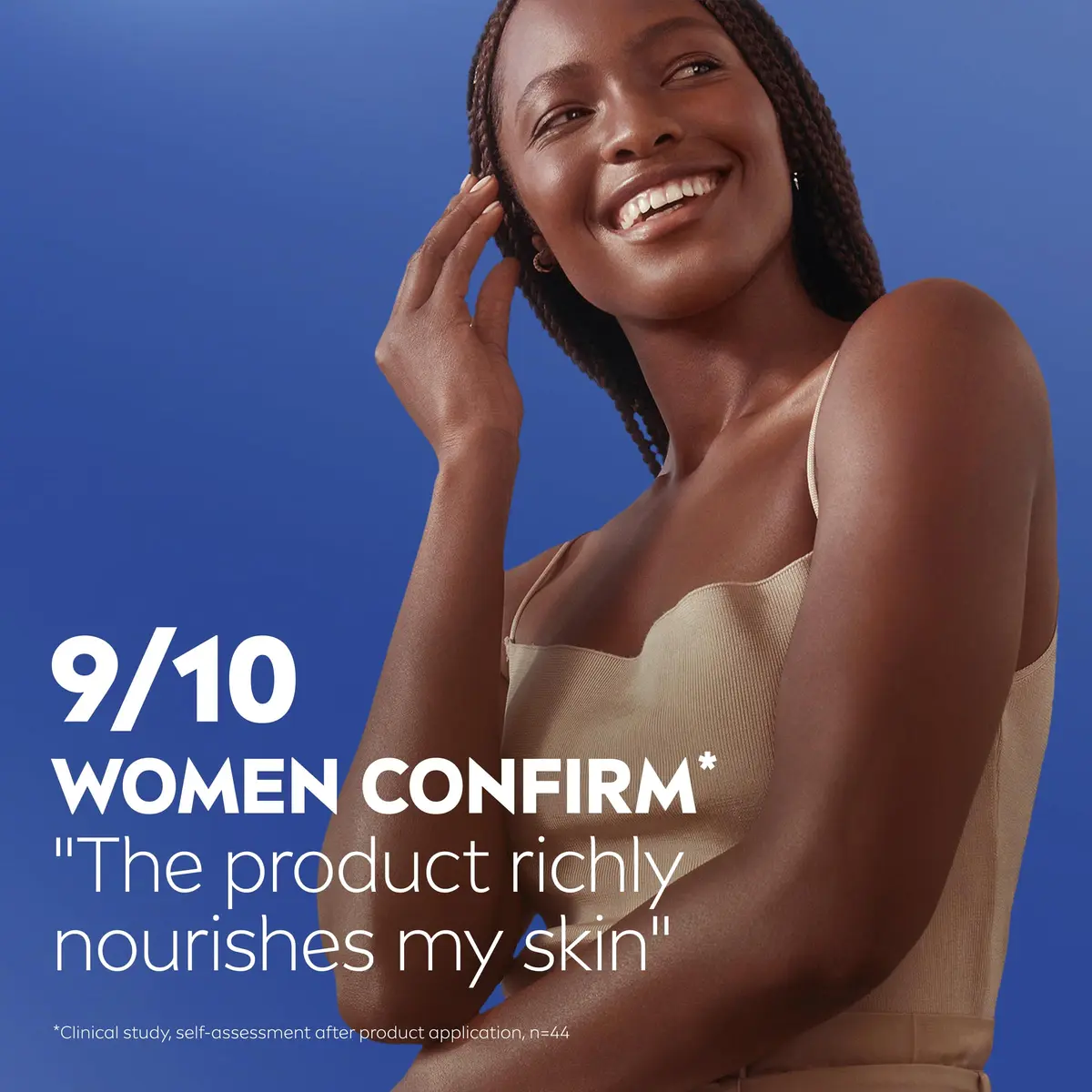 NIVEA Essentially Enriched Body Lotion for Very Dry Skin with Hyaluronic Acid, Almond Oil & Deep Nourishing Serum, 67.6 Fl Oz (Pack of 4) | 72-Hour Moisture Lock - view 7
