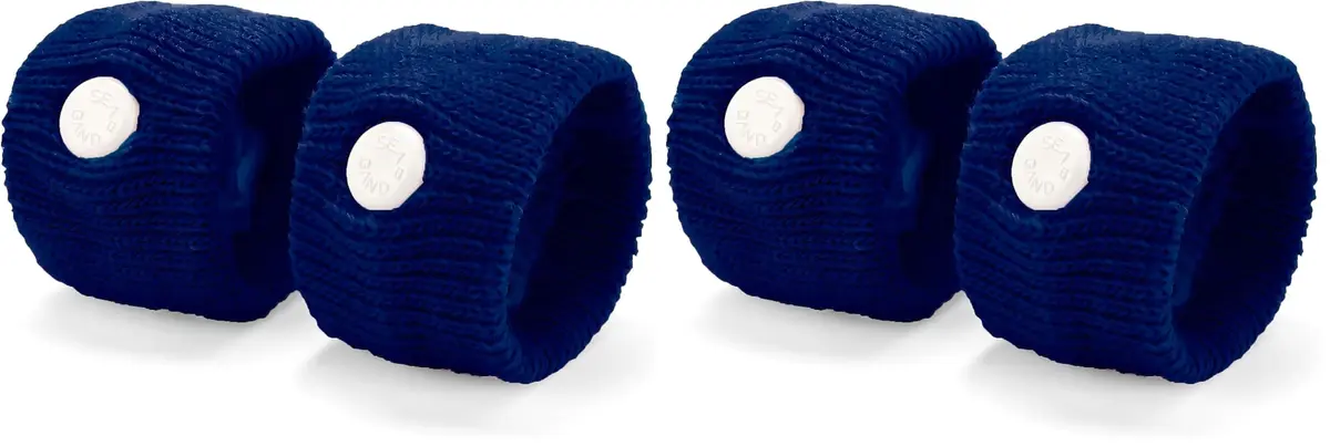 Sea-Band Acupressure Wristbands for Nausea Relief - Navy Blue (Pack of 2) - main product image