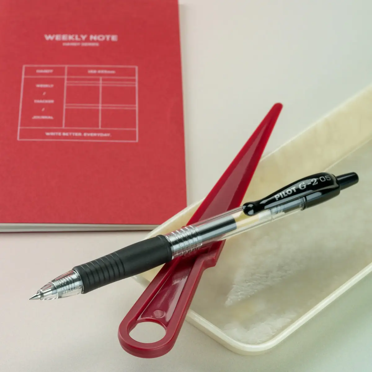 PILOT G2 Premium Gel Roller Pens, Extra Fine Point 0.5 mm, Black Ink, 24 Pens | Ideal for School, Journaling & Office Writing - view 8