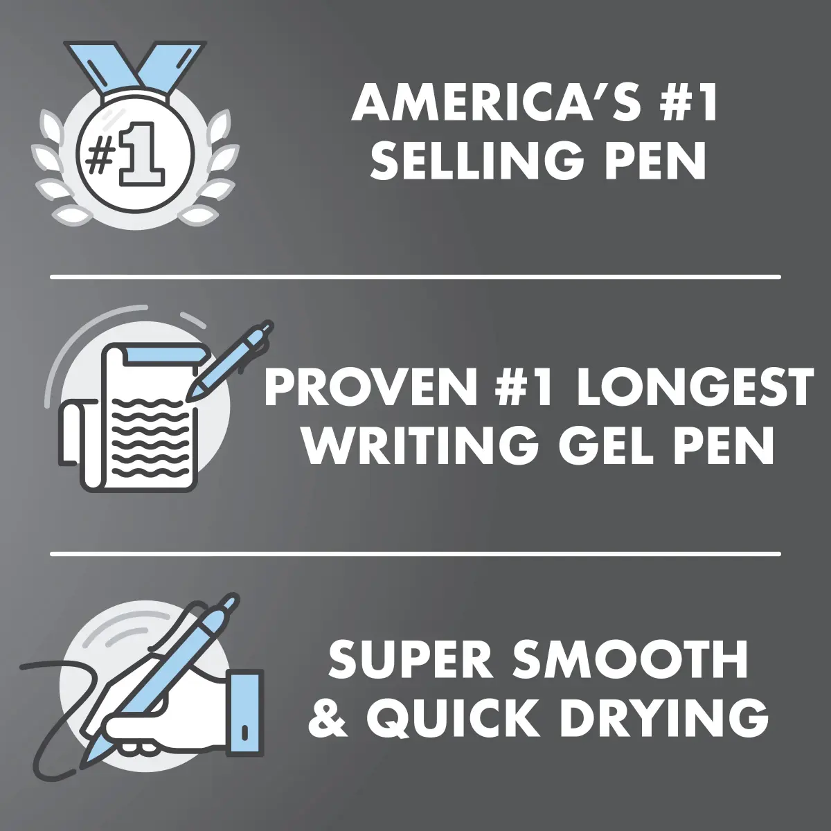 PILOT G2 Premium Gel Roller Pens, Extra Fine Point 0.5 mm, Black Ink, 24 Pens | Ideal for School, Journaling & Office Writing - view 4