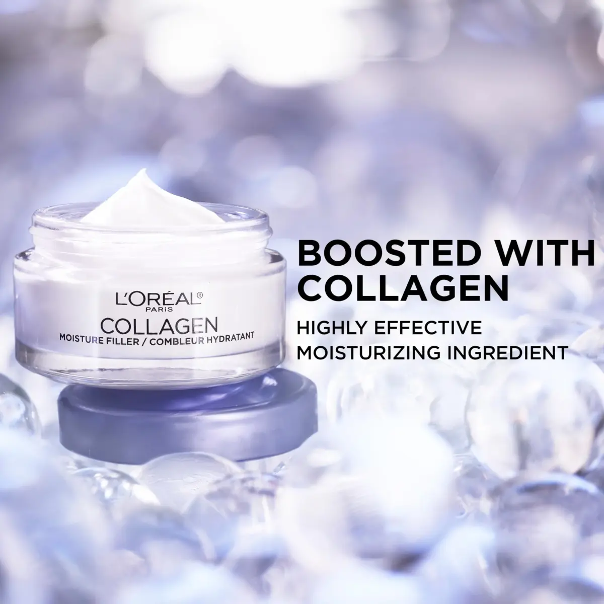 L'Oreal Paris Collagen Moisture Filler Face Cream 192ml (6.8 Fl Oz) | Anti-Aging Moisturizer for Bouncy, Smoother Skin - view 4