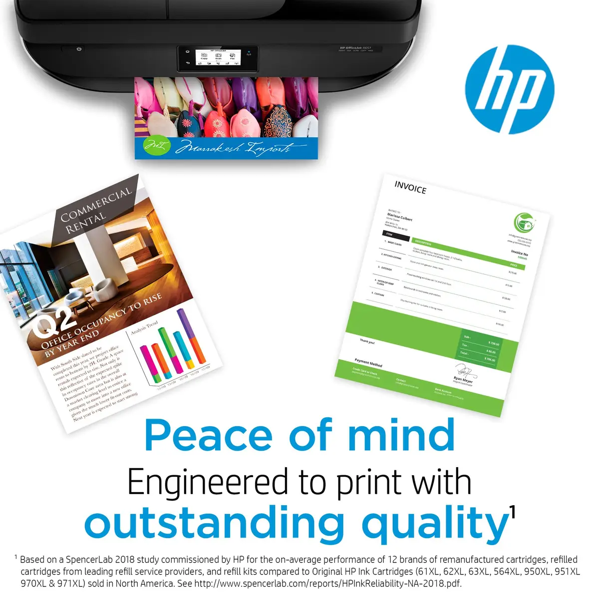 HP 951 Cyan Ink Cartridge 2 Pack | Fade-Resistant Documents & Brilliant Images - view 7