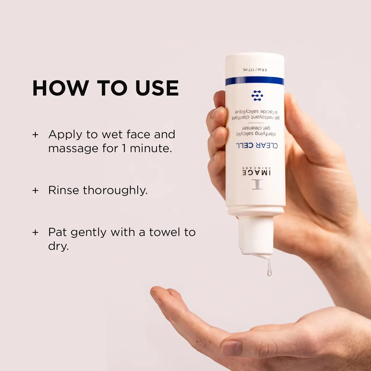 IMAGE Skincare Salicylic Gel Cleanser 6 fl oz | Gentle Foaming Face Wash for Oily Skin - view 5